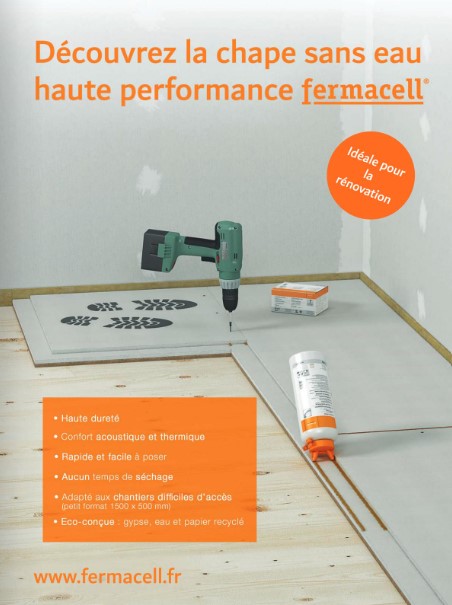 Découvrez la chape sans eau haute performance - par Le Mag Éco Engagé Maison & Jardin